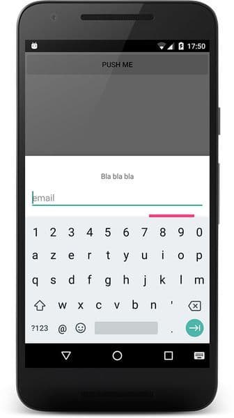 Mauvais affichage du clavier sur
BottomSheetDialogFragment