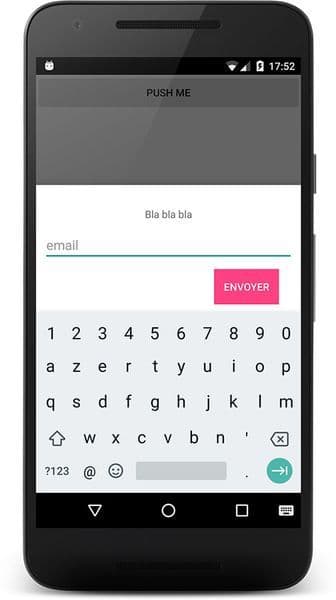 Affichage désiré du clavier sur BottomSheetDialogFragment